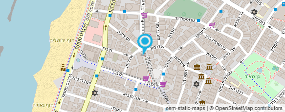 מפת הגעה אל בטאבון מאפיה עברית