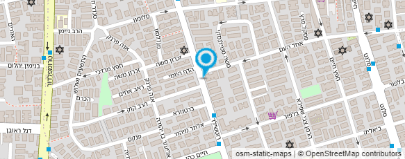 מפת הגעה אל עו"ד חסידים דניאל