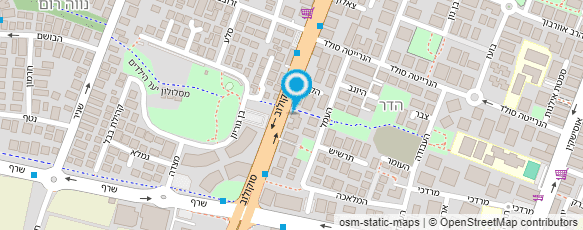 מפת הגעה אל חום הנגב