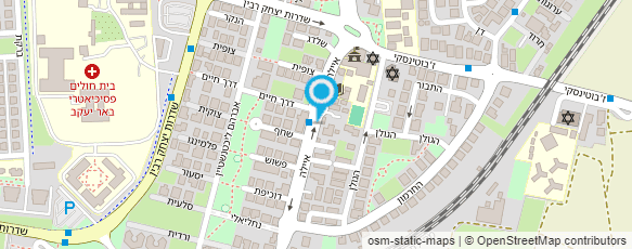 מפת הגעה אל מגדלים ניהול מבנים