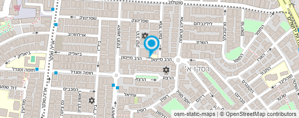 מפת הגעה אל סטריפ סאפ street sup