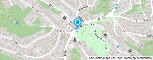 מפת הגעה אל קונדיטוריה שני