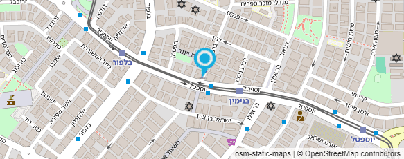 מפת הגעה אל סבסטיאן