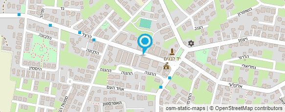 מפת הגעה אל סטודיו YAELOOK