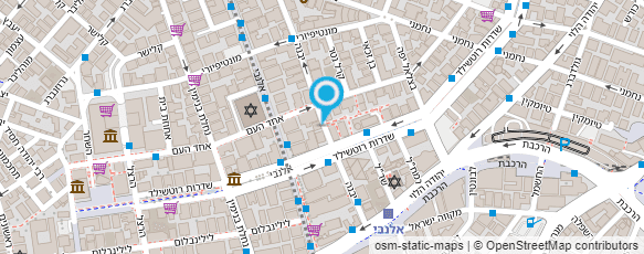 מפת הגעה אל טאון האוס TOWNHOUSE