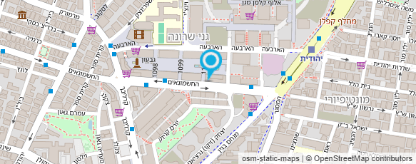 מפת הגעה אל בייבי בר סלטים