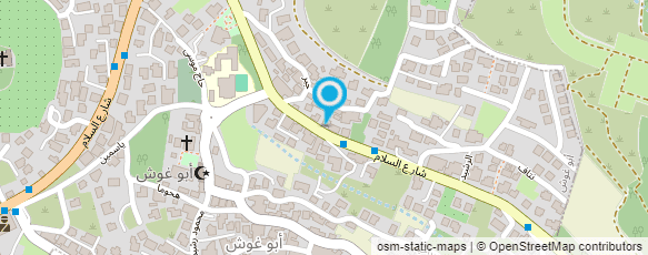 מפת הגעה אל אבו גוש - שיווק מזון; פירות וירקות בע"מ