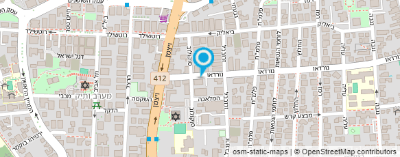 מפת הגעה אל יוסי מושייב עיצוב שיער