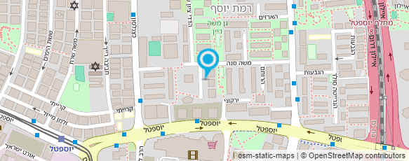 מפת הגעה אל חן הפקות