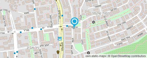 מפת הגעה אל הדייקן הרחקת יונים