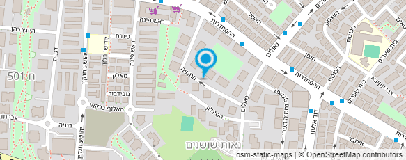 מפת הגעה אל משה סגל עיצוב פנים