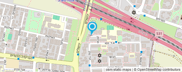 מפת הגעה אל שרונס