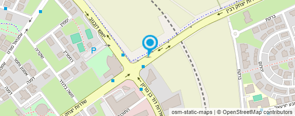 מפת הגעה אל בי"ח העמק-היחידה להמטולוגיה פדיאטרית