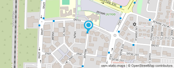 מפת הגעה אל פזית ינאי-בנש