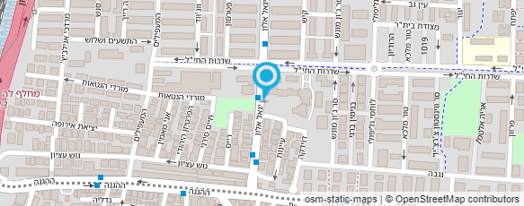 מפת הגעה אל החממה ביה"ס לאמנות ועיצוב