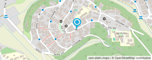 מפת הגעה אל גיאת תשמישי קדושה