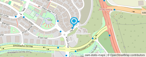 מפת הגעה אל מוניות קובי