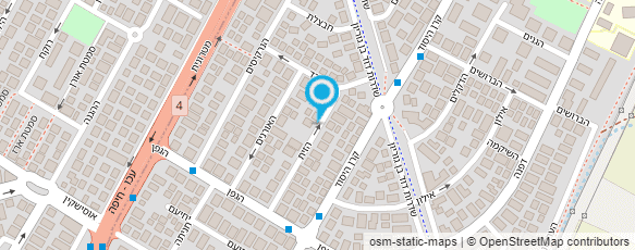 מפת הגעה אל מכון רדליך - ייעוץ פיננסי למשפחה