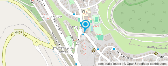 מפת הגעה אל דואר ישראל