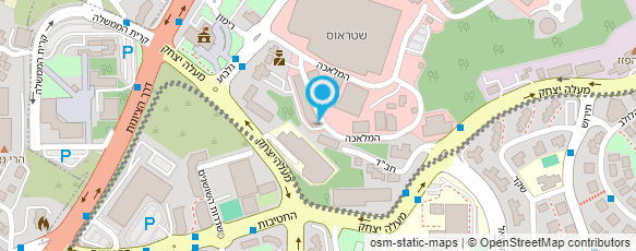 מפת הגעה אל פיוז'ן- אולפני הקלטה וחזרות