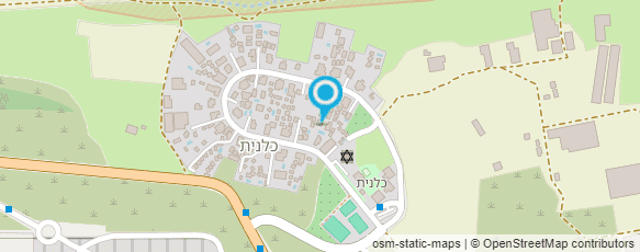 מפת הגעה אל בקתות שוהם