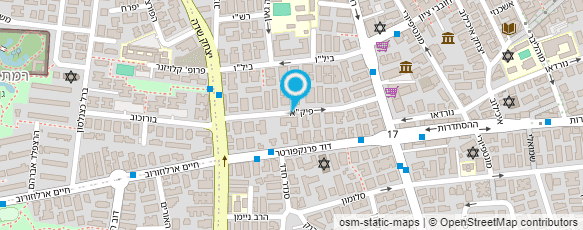 מפת הגעה אל דליה - מניקור ופדיקור