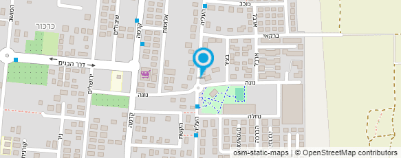 מפת הגעה אל המטבחון של שרון