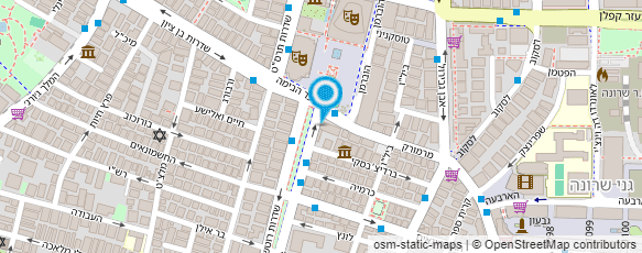 מפת הגעה אל קפה אסקוט