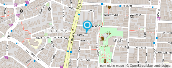 מפת הגעה אל צביה זינגר - מורה לאנגלית