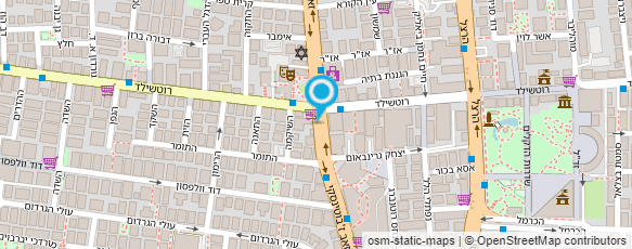 מפת הגעה אל מרפאת שיניים LY Dent