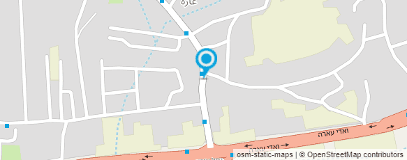 מפת הגעה אל דואר ישראל