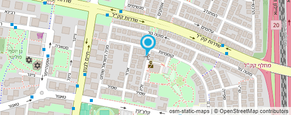 מפת הגעה אל ד"ר וקסמן יגאל שרותי רפואה ואולטרסאונד בע"מ