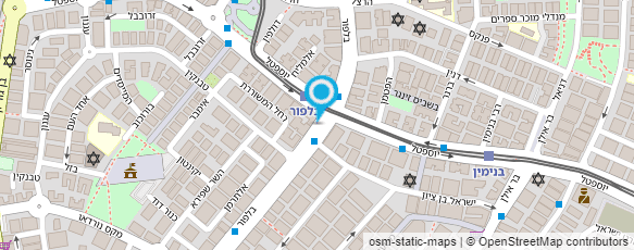 מפת הגעה אל הטאבון והשווארמה בת ים