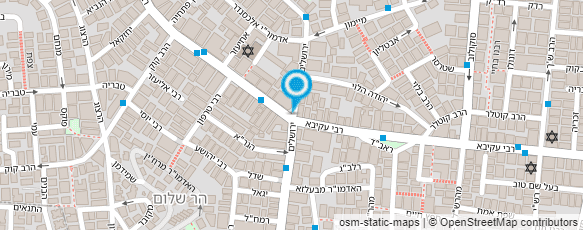 מפת הגעה אל אהרון רובינשטיין