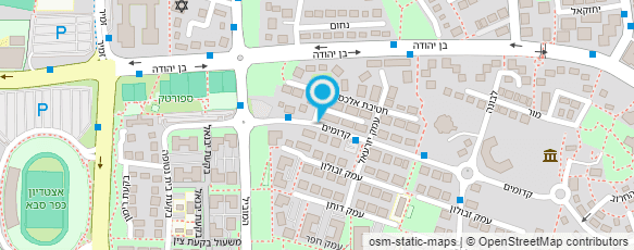 מפת הגעה אל הידרותרפיה והדרכת שחיה א.ש.א