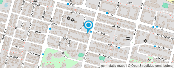 מפת הגעה אל חנוך צנעני