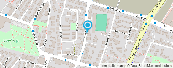 מפת הגעה אל חנות לחומרי בניין