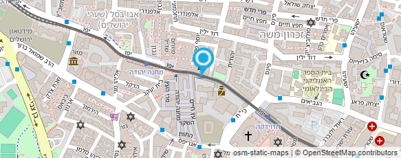 מפת הגעה אל המוציא