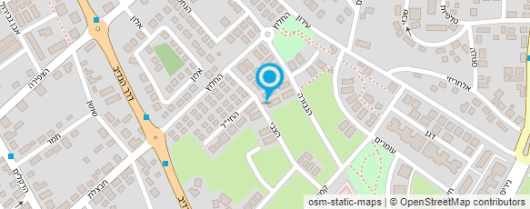 מפת הגעה אל ענבר תסרוקות כלה