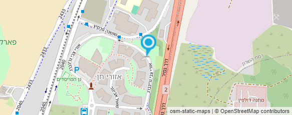 מפת הגעה אל סרויסו servicio