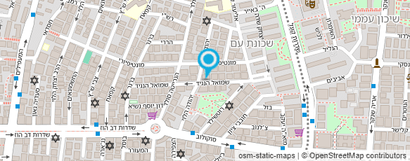 מפת הגעה אל הובלות פוקס ושות'