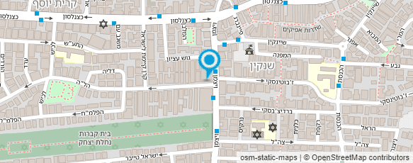 מפת הגעה אל עיצוב שיער זיו