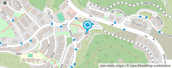 מפת הגעה אל דואר ישראל