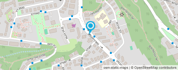 מפת הגעה אל דואר ישראל