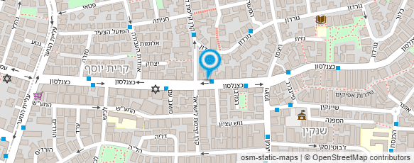 מפת הגעה אל עידית שטרן עיצוב תכשיטים