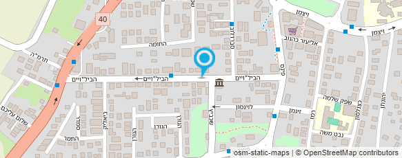 מפת הגעה אל עו"ד בן דוד מאיר