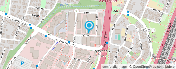 מפת הגעה אל אורבן פיט בייס urban fit base