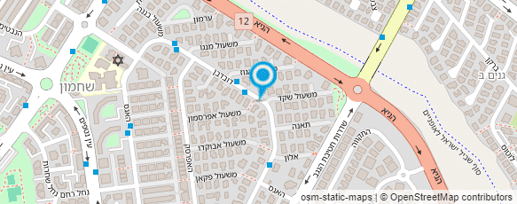 מפת הגעה אל טלי שטרוצר תזונאית קלינית