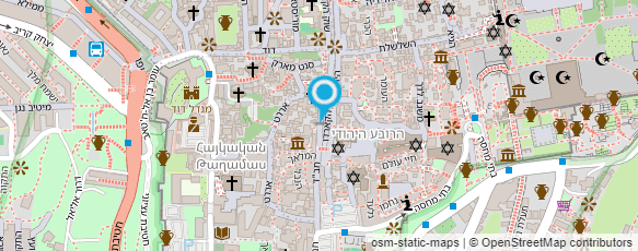 מפת הגעה אל דואר ישראל