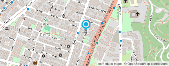 מפת הגעה אל סטודיו דוד פישר